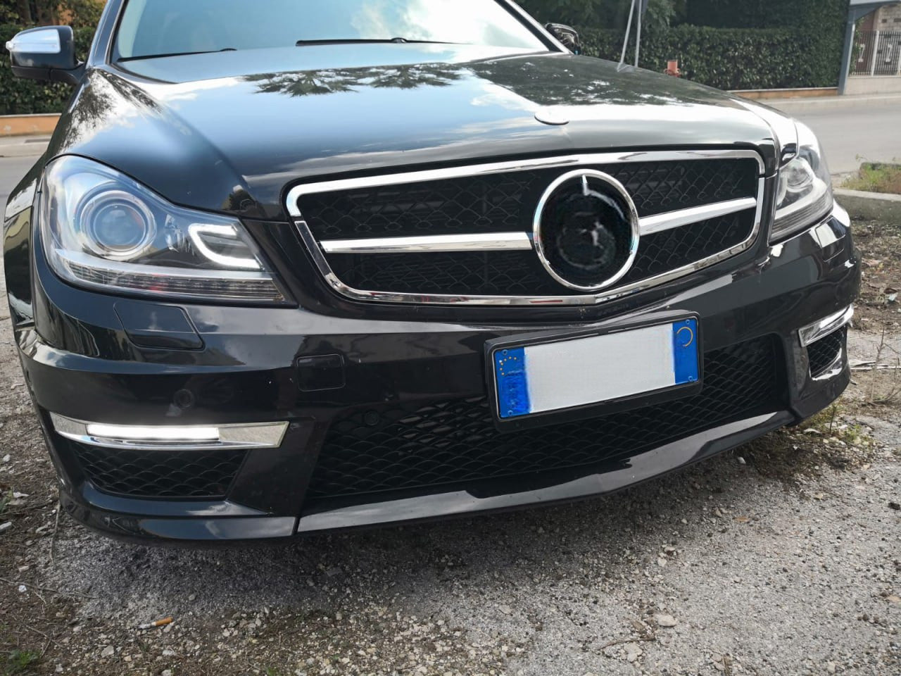 🔥Front bumper C63 AMG Look for Mercedes C-Class (W204) Saloon Station🔥