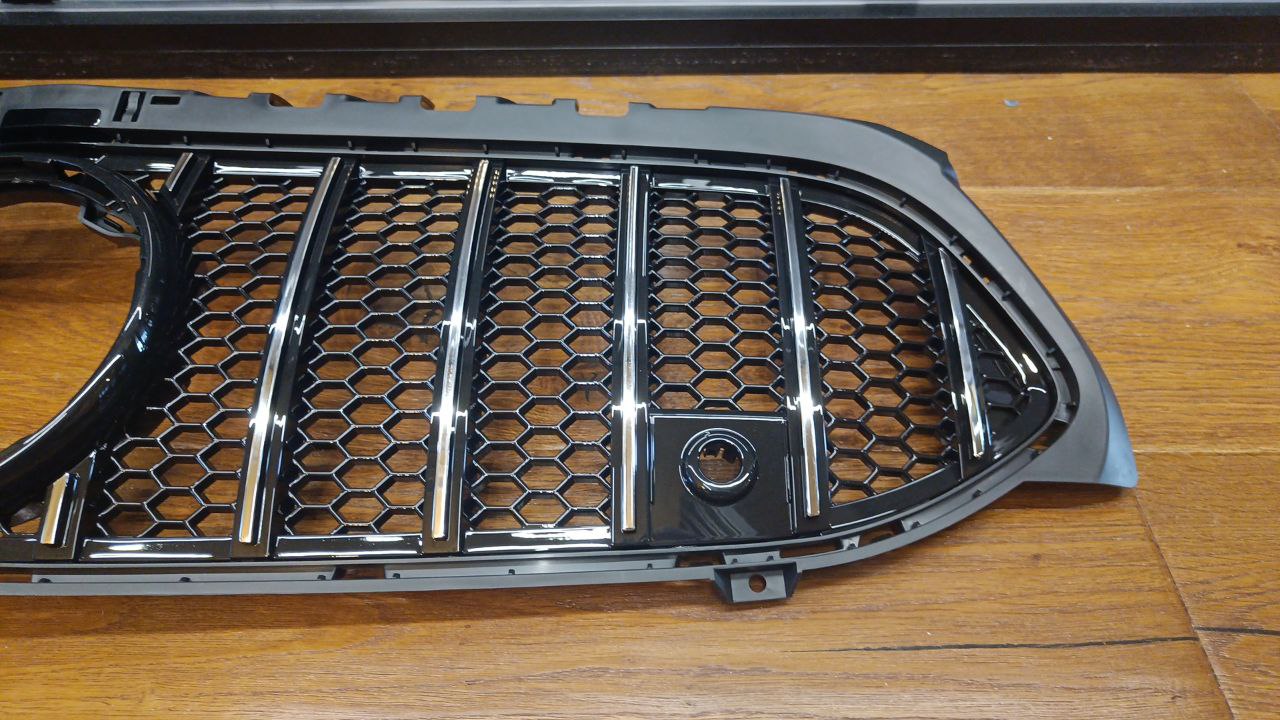 🔥2102 GRILLE SUITABLE FOR MERCEDES BENZ A CLASS W177 18-2022 CHROME WITH MESH🔥 