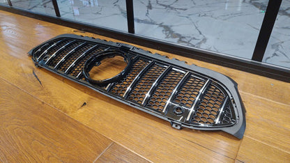 🔥2102 GRILLE SUITABLE FOR MERCEDES BENZ A CLASS W177 18-2022 CHROME WITH MESH🔥 
