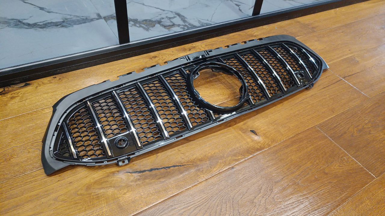 🔥2102 GRILLE SUITABLE FOR MERCEDES BENZ A CLASS W177 18-2022 CHROME WITH MESH🔥 