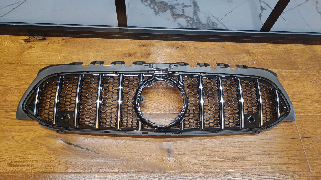 🔥2102 GRILLE SUITABLE FOR MERCEDES BENZ A CLASS W177 18-2022 CHROME WITH MESH🔥 