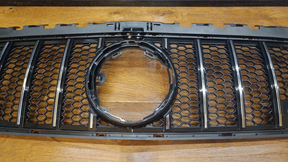 🔥2102 GRILLE SUITABLE FOR MERCEDES BENZ A CLASS W177 18-2022 CHROME WITH MESH🔥 