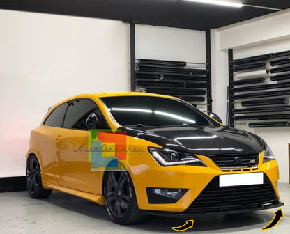 ⭐ 0506 SPLITTER SUITABLE FOR SEAT IBIZA 6J 2008-2017 GLOSSY BLACK⭐ 