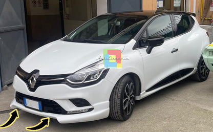 🔥0219 RENAULT CLIO 4 IV 2016-2019 UNDER FRONT BUMPER SPOILER LIP ABS🔥 