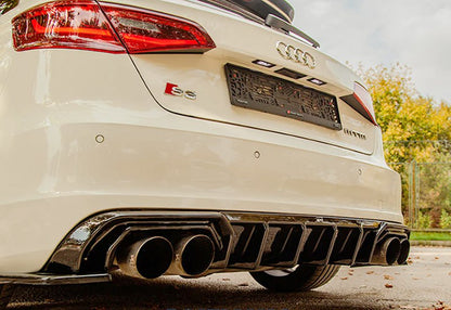 🔥Diffusore Adatto Per Audi A3 S3 RS3 8V HB 2012+  rs3 look NERO LUCIDO🔥