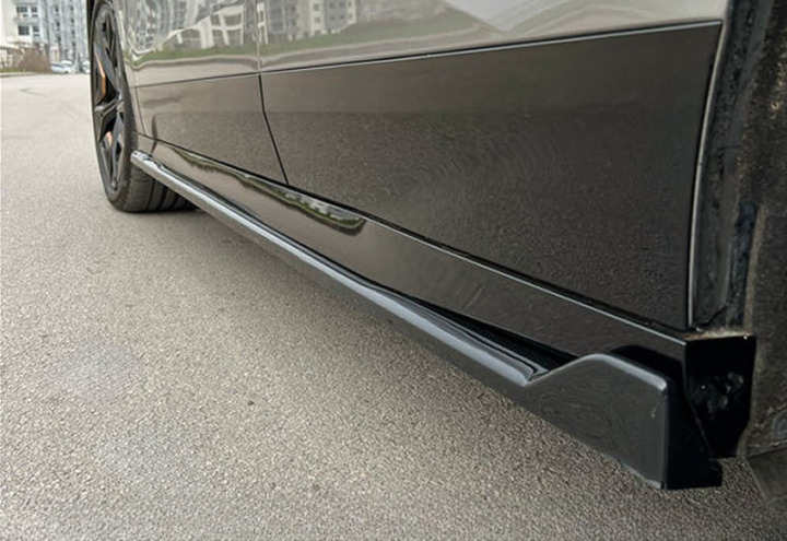 ⭐BODYKIT SUITABLE FOR BMW iX M-Pack i20 21+front bumper splitter external lip⭐ 