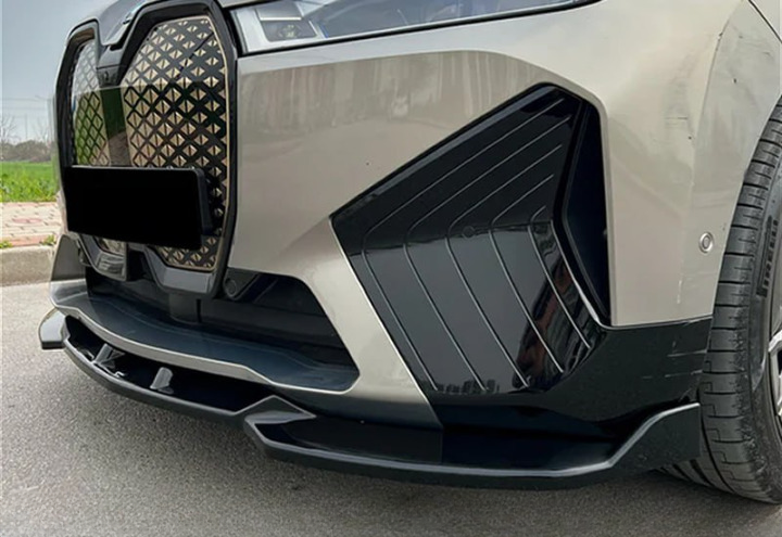 ⭐BODYKIT SUITABLE FOR BMW iX M-Pack i20 21+front bumper splitter external lip⭐ 