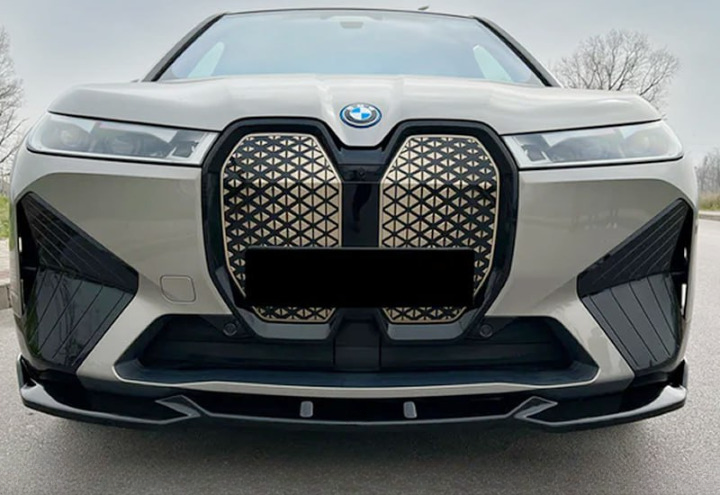 ⭐BODYKIT SUITABLE FOR BMW iX M-Pack i20 21+front bumper splitter external lip⭐ 