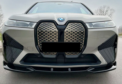 ⭐BODYKIT SUITABLE FOR BMW iX M-Pack i20 21+front bumper splitter external lip⭐ 
