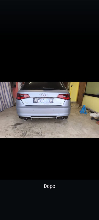 🔥DIFFUSORE ADATTO PER AUDI A3 8V STANDARD 12-16 LOOK RS3 🔥