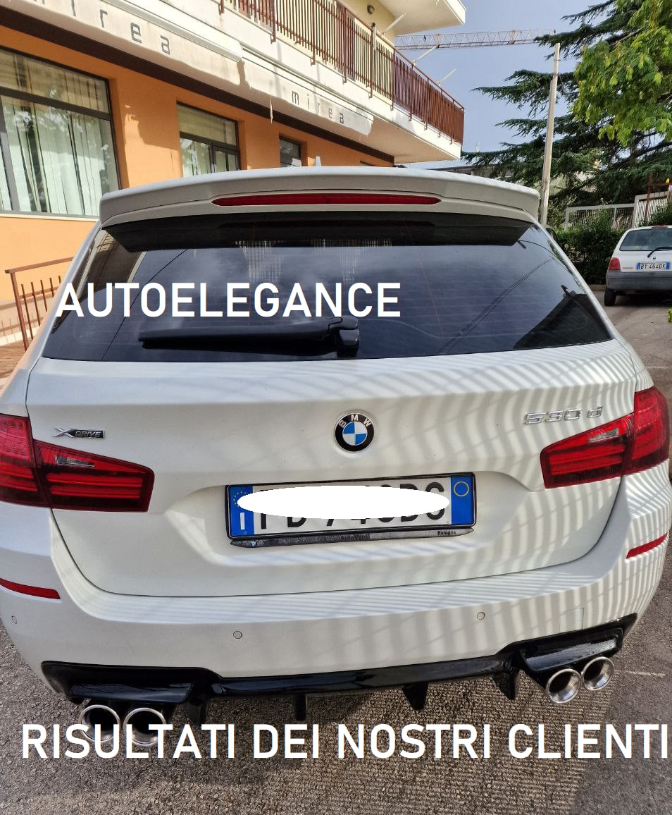 💥Diffusore nero lucido adatto per bmw f11 f10 paraurti M 💥