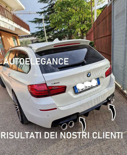 💥Diffusore nero lucido adatto per bmw f11 f10 paraurti M 💥