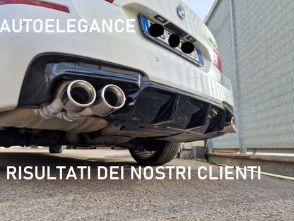 💥Diffusore nero lucido adatto per bmw f11 f10 paraurti M 💥