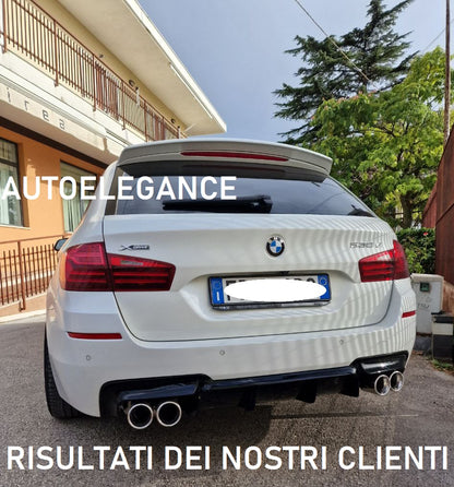 💥Diffusore nero lucido adatto per bmw f11 f10 paraurti M 💥