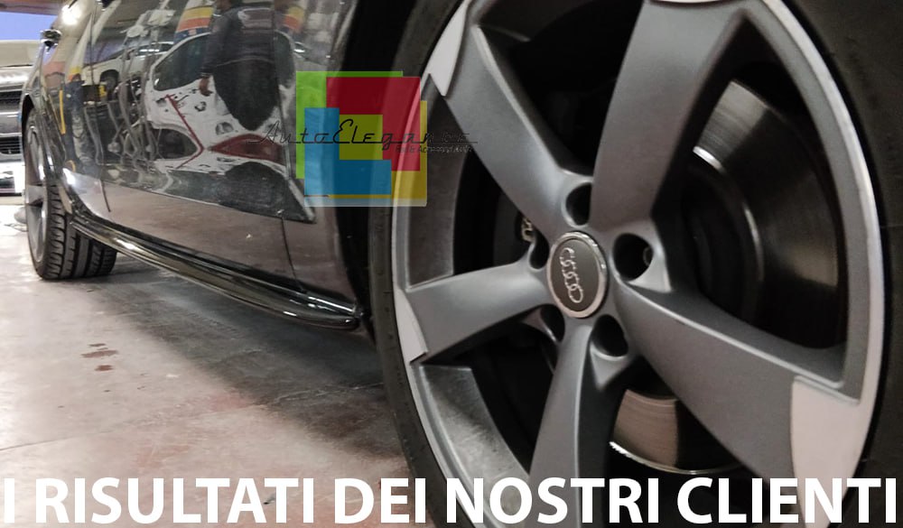 0475🔥Coppia minigonne laterali sline Adatto Per Audi A6 4G🔥