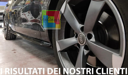0475🔥Coppia minigonne laterali sline Adatto Per Audi A6 4G🔥