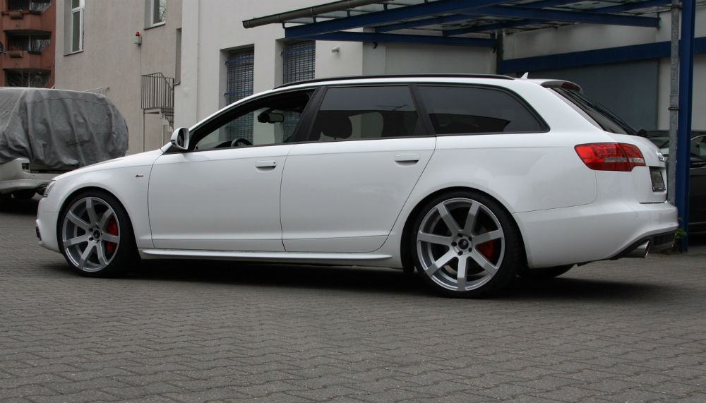 0475🔥Coppia minigonne laterali sline Adatto Per Audi A6 4F🔥