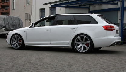 0475🔥Coppia minigonne laterali sline Adatto Per Audi A6 4F🔥