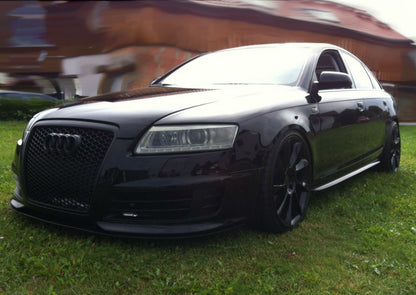 0475🔥Coppia minigonne laterali sline Adatto Per Audi A6 4F🔥