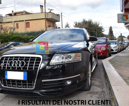 0475🔥Coppia minigonne laterali sline Adatto Per Audi A6 4F🔥