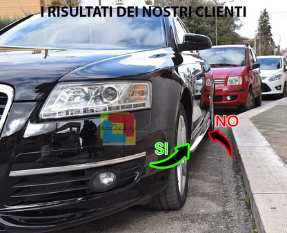 0475🔥Coppia minigonne laterali sline Adatto Per Audi A6 4F🔥