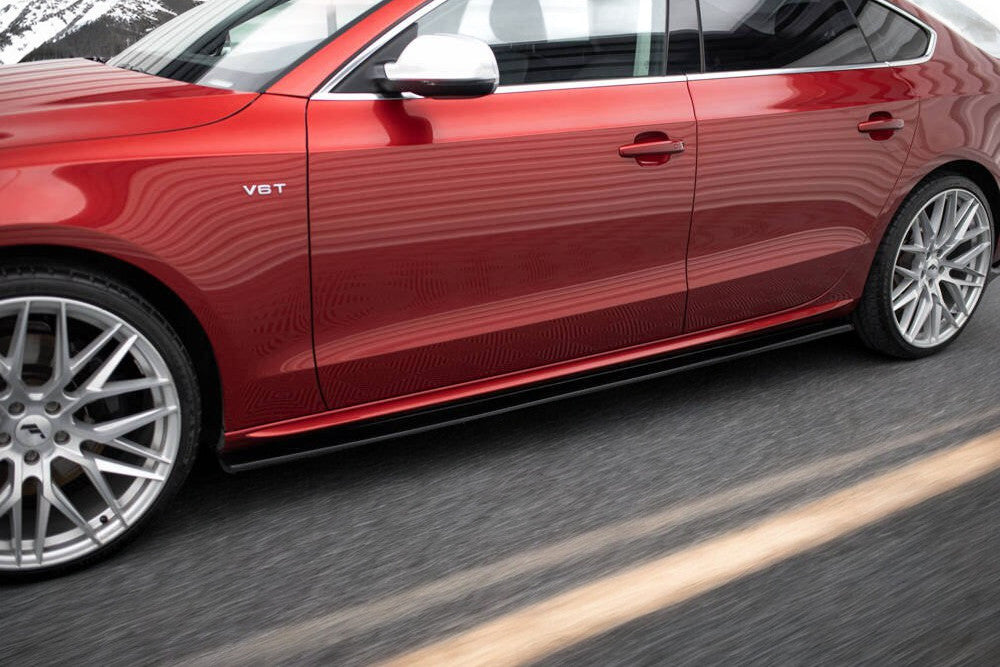 0475🔥Coppia minigonne laterali sline Adatto Per Audi A4 b8🔥