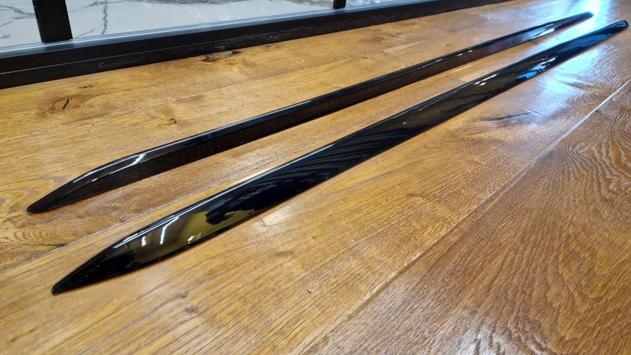 0475🔥Coppia minigonne laterali sline Adatto Per Audi A6 4G🔥