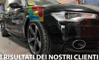 0475🔥Coppia minigonne laterali sline Adatto Per Audi A6 4G🔥