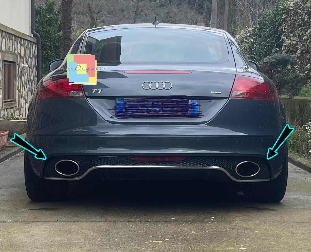 🔥1998 DIFFUSER SUITABLE FOR AUDI TT 8J 2006-2014 SLINE LOOK RS RAW - CARMAX🔥