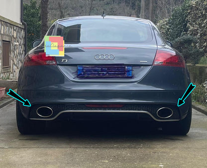 🔥1998 DIFFUSER SUITABLE FOR AUDI TT 8J 2006-2014 SLINE LOOK RS RAW - CARMAX🔥