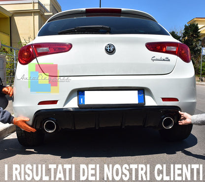 0061⭐DIFFUSORE ADATTO PER ALFA ROMEO GIULIETTA NERO LUCIDO ⭐
