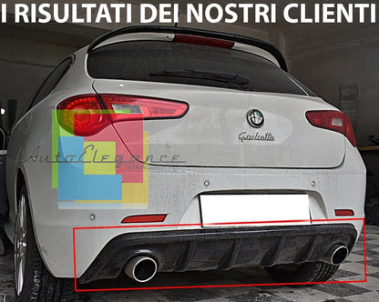 0061⭐DIFFUSORE ADATTO PER ALFA ROMEO GIULIETTA NERO LUCIDO ⭐