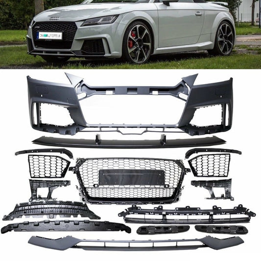 FRONT BUMPER SUITABLE FOR AUDI RSTT 8S 2014+ SPORTY RS LOOK DESIGN