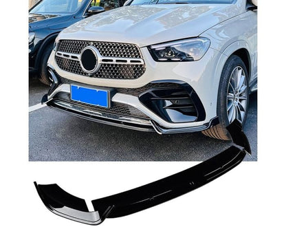 ✨2113 SPLITTER ADATTO PER MERCEDES GLE W167 C167 23+AMG LOOK TUNING NERO LUCIDO✨