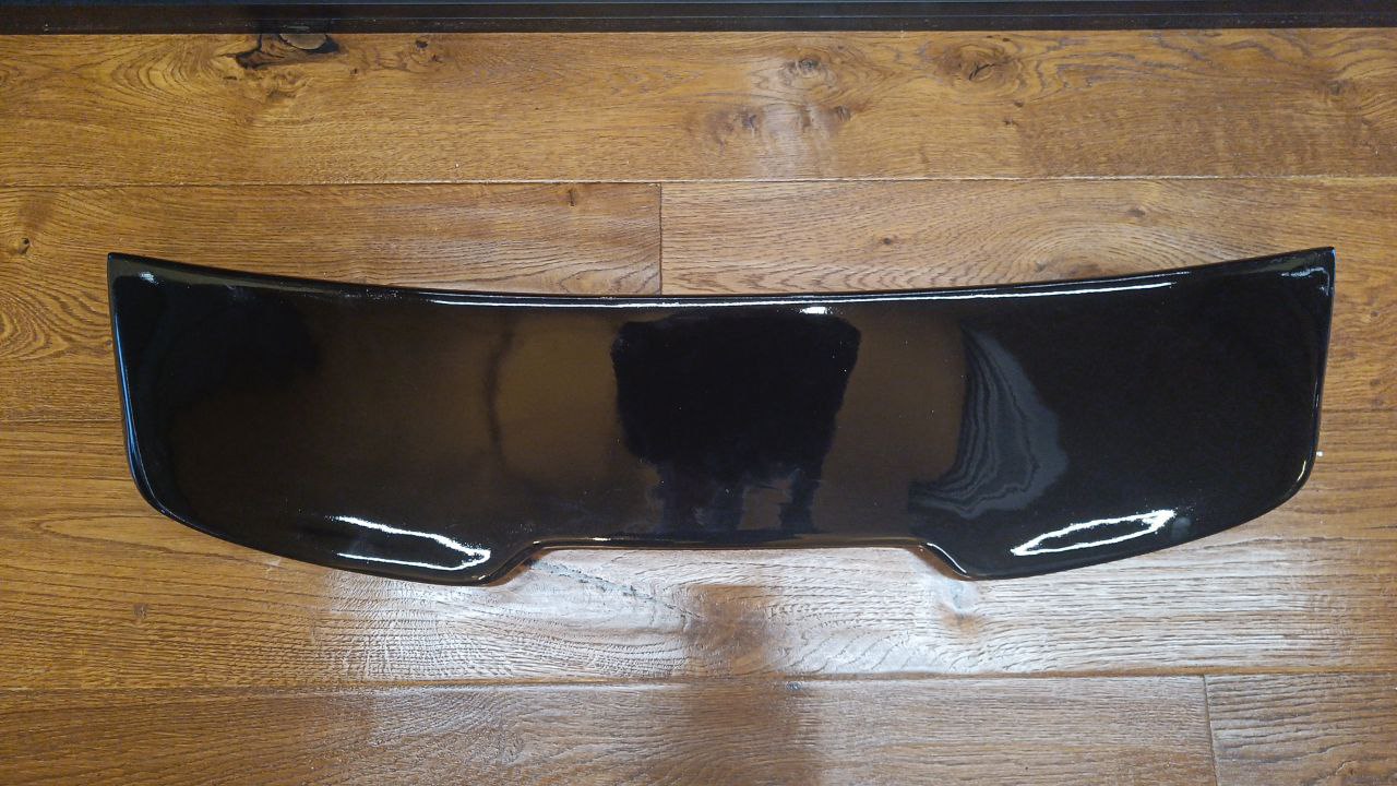 ⭐2081 SPOILER ADATTO PER AUDI A3 8P 2004-2012 5D SPORTBACK LOOK RS3 NERO LUCIDO⭐