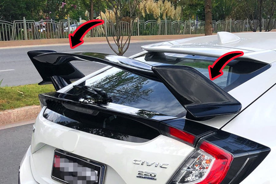 ✨2115 SPOILER ADATTO PER Honda Civic 10 hatchback 2015-2021 GREZZO✨