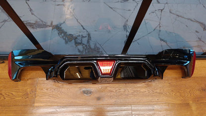 💥2108 DIFFUSORE ADATTO PER BMW SERIE 5 G30 MSPORT NERO LUCIDO G38 LOOK💥