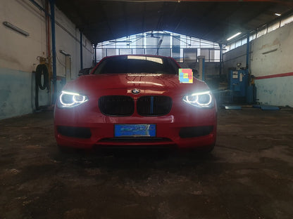 🔥Coppia fari adatto per BMW SERIE 1 F20 angel eyes led 🔥