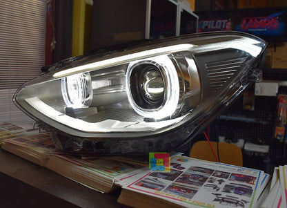 🔥Coppia fari adatto per BMW SERIE 1 F20 angel eyes led 🔥