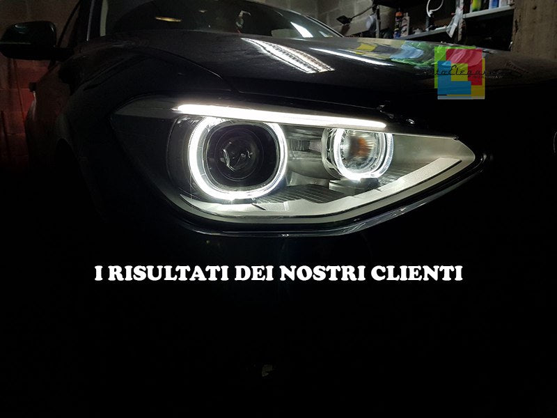 🔥Coppia fari adatto per BMW SERIE 1 F20 angel eyes led 🔥