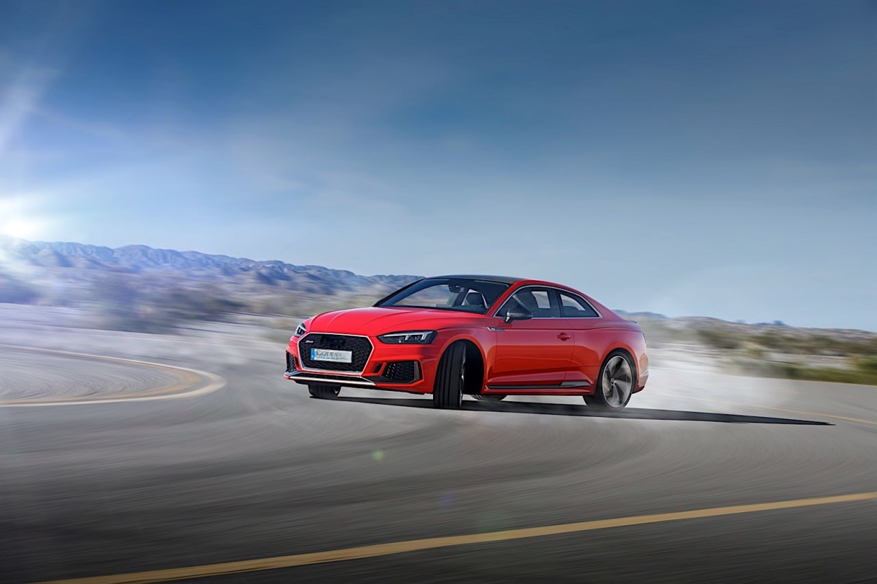 ⭐0587 GRIGLIA ADATTO PER AUDI A5 F5 2016-2019 LOOK RS5 BORDO SATINATO⭐