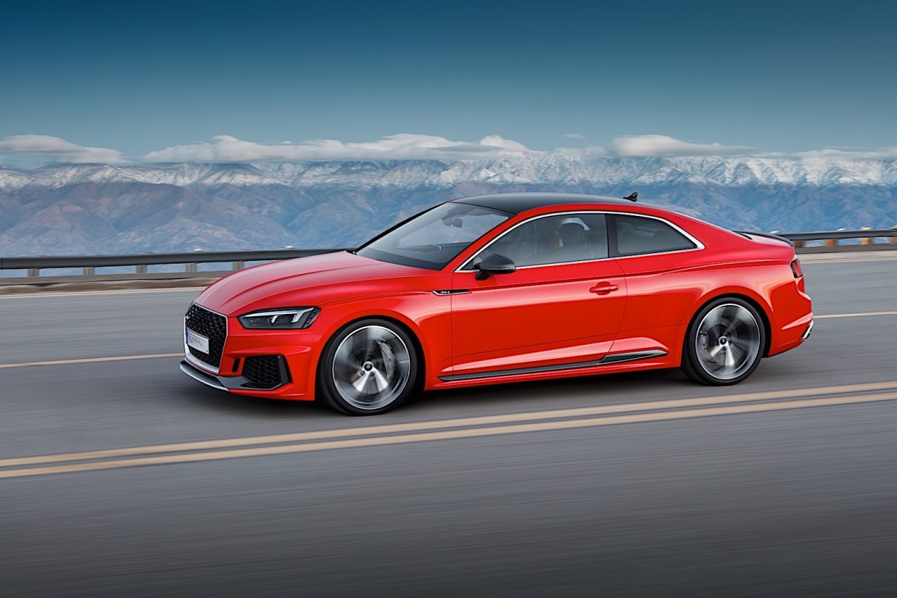 ⭐0587 GRIGLIA ADATTO PER AUDI A5 F5 2016-2019 LOOK RS5 BORDO SATINATO⭐