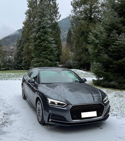 ⭐0587 GRIGLIA ADATTO PER AUDI A5 F5 2016-2019 LOOK RS5 BORDO SATINATO⭐