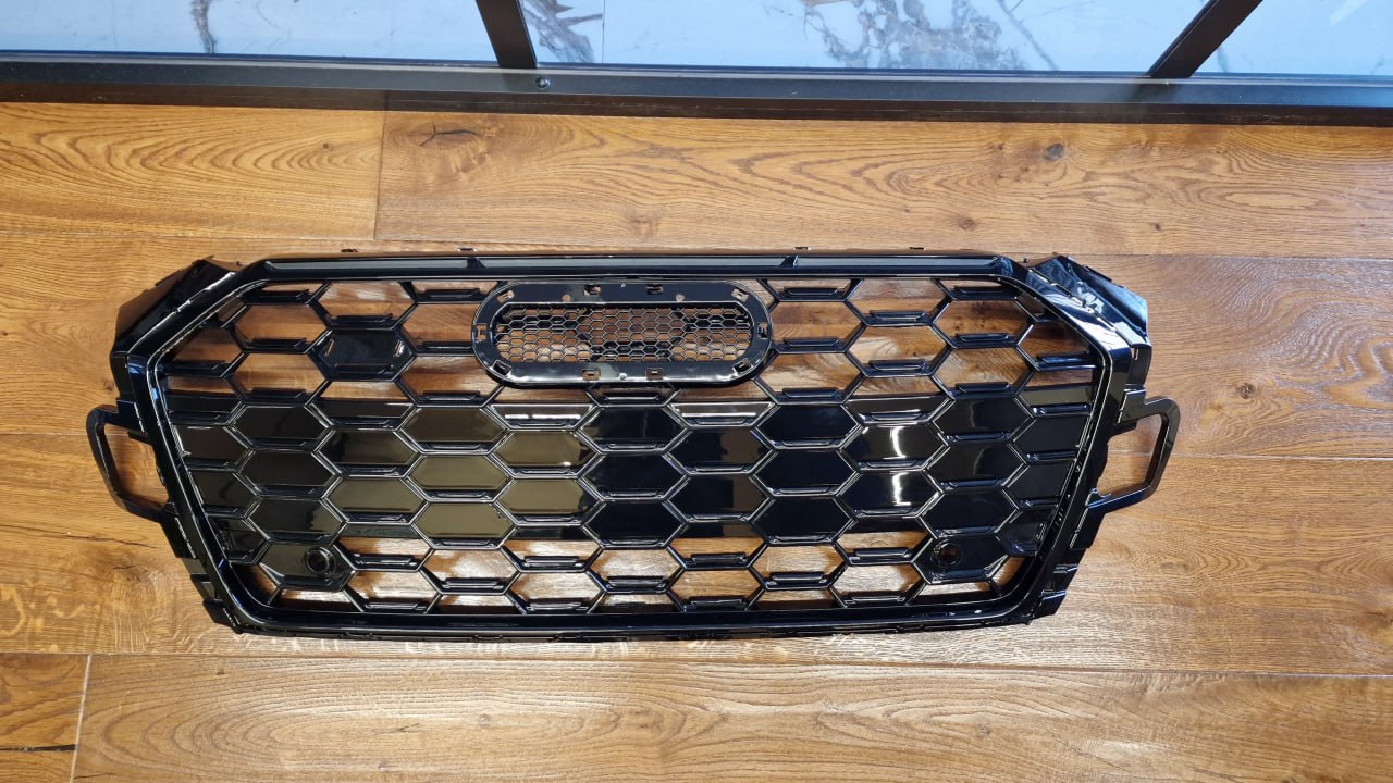 1919⭐GRIGLIA ADATTO PER AUDI A5 F5 2019-2024 LOOK S5 NERO LUCIDO⭐