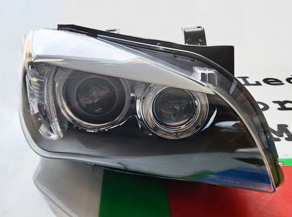 🔥BMW X1 E84 FARI ANTERIORI ANGEL EYES LED H7 LENTICOLARI xenon look🔥