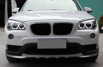 🔥BMW X1 E84 FARI ANTERIORI ANGEL EYES LED H7 LENTICOLARI xenon look🔥