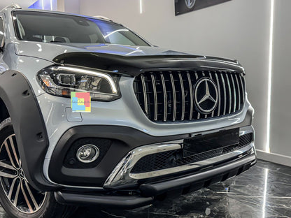 ⭐0881 BULLBAR SUITABLE FOR MERCEDES BENZ X-CLASS W470 TIGER LOOK MATT BLACK⭐ 