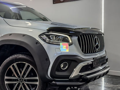 ⭐0881 BULLBAR SUITABLE FOR MERCEDES BENZ X-CLASS W470 TIGER LOOK MATT BLACK⭐ 