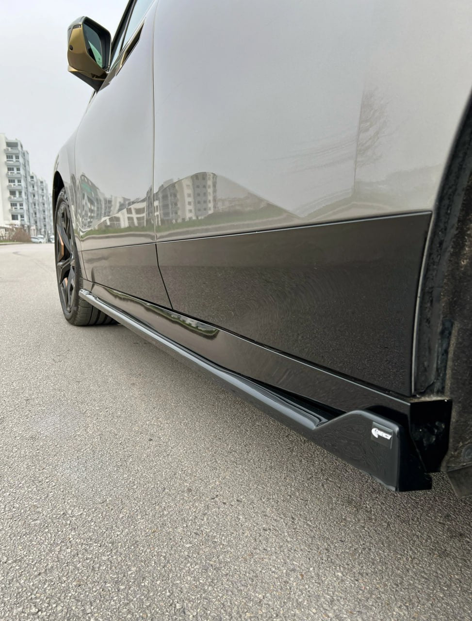 ART.2119 SOTTO MINIGONNE BMW iX i20 2021+ MSPORT NERO LUCIDO