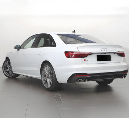 ⭐2122 DIFFUSORE ADATTO PER AUDI A4 B9 19+ SLINE CARBONIO LOOK TUNING+TERMINALI⭐
